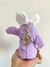 PELUCHITO STITCH TIPO LLAVERO VIOLETA en internet