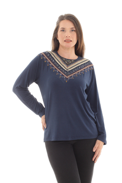 Pack x 10 remeras en curva MODAL talle grande - comprar online