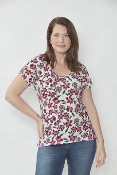 Remera estampada 4007 - comprar online