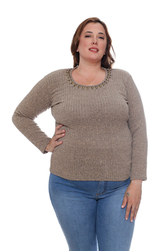 REMERA LANILLA MORLEY BORDADA ART 4349 - comprar online