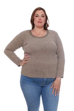 REMERA LANILLA MORLEY BORDADA ART 4349 - Nouvelle Factory