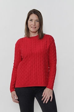 PULLOVER BASE MANGA LARGA TODO ROMBOS AL TONO 4903 - tienda online