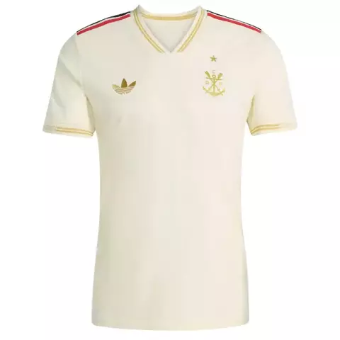 Camisa Mengão III 25/26 - Torcedor Masculina - Off White - comprar online