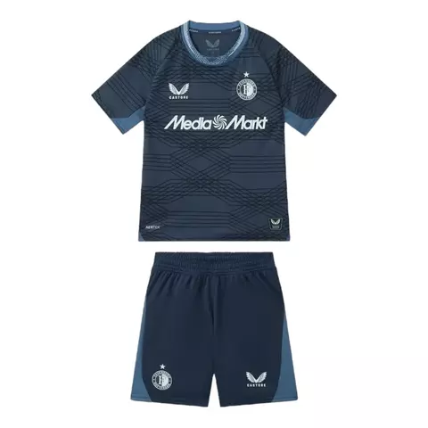 Kit Infantil Feyenoord II 25/26 - Castore - Azul - comprar online
