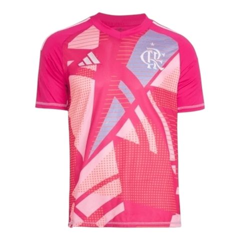 Camisa Mengão Goleiro 25/26 - Torcedor Masculina - Rosa