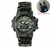 Relógio SHIYUNME eletrônico masculino estilo G, camuflagem, militar, ao ar livre, esportes, impermeável, bússola, led, quartzo, display duplo