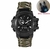 Relógio SHIYUNME eletrônico masculino estilo G, camuflagem, militar, ao ar livre, esportes, impermeável, bússola, led, quartzo, display duplo