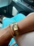 Imagem do Relógio SKMEI impermeável para senhoras, elegante e elegante, conjunto de diamantes, quadrado dourado, pulseira de aço pequena e delicada