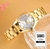 Relógio feminino dourado SKMEI - comprar online