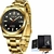 Relógio LIGE lindo dourado feminino ou masculino!