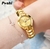 POSHI-Relógio de Aço Inoxidável Feminino, Impermeável, Luminoso, Simples, Quartzo, Pulseira Elegante, Data Semana, Presente, Marca Suíça na internet