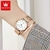 Relógio-OLEVS Quartzo Feminino, Pulseira de aço, milanês. - comprar online