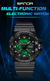 Relógio de pulso masculino Sanda com display duplo, impermeável, digital, quartzo, esportes, militar, 50m, novo - comprar online