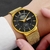 Relógio LIGE de quartzo ultrafino impermeável com pulseira de aço, relógio de pulso esportivo masculino, casual, luxo, 2024 - comprar online