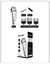 Maquina Cortar Cabelo Kemei-Profissional Elétrica, Ajustável Movendo Faca, Redução de Ruído, Branco Barbeiro. - PenseVc
