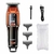 Máquina De Corte De Cabelo Kemei-Profissional Aparador De Pêlos, Barber Clipper, Barbeador Recarregável. - PenseVc