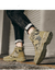 Calçados Masculinos Botas de Lona Camuflada Casual Botas Curtas atividade ao Ar livre, trilha acampamento. - comprar online