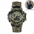 Relógio SHIYUNME eletrônico masculino estilo G, camuflagem, militar, ao ar livre, esportes, impermeável, bússola, led, quartzo, display duplo na internet