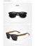Óculos-KINGSEVEN de sol de noz polarizados artesanais, óculos de madeira masculinos, óculos retrô anti-reflexo, proteção UV400, moda na internet