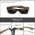 Óculos-KINGSEVEN de sol de noz polarizados artesanais, óculos de madeira masculinos, óculos retrô anti-reflexo, proteção UV400, moda - PenseVc
