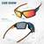 Óculos de Sol - Kapvoe Polarizados de alta qualidade para esportes de pesca, para homens e mulheres, ultraleve, ciclismo, direção, golfe, Uv400 - PenseVc