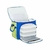 BOLSA TÉRMICA 3 POTES - AZUL ROYAL COM VERDE FIT - PADRÃO: ÚNICO - comprar online