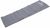 FAIXA DE EXERCÍCIO NÍVEL FORTE (0,60MM) - CINZA ESCURO - PADRÃO: ÚNICO