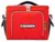 BOLSA TÉRMICA 3 POTES - VERMELHA COM CINZA FIT - PADRÃO: ÚNICO