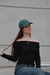 Gorra verde gastada - comprar online