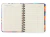 Planner Permanente Wire-O Astral Semanal Notas A5 Espaço Tempo Branco - Unipaper
