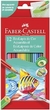 Lapis de Cor 12 Cores Aquarelável - Faber Castell - loja online