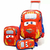 Kit Mochila C/Carrinho Lancheira E Estojo Inf. Carros Kars Kids Ponto Verde - comprar online