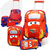 Kit Mochila C/Carrinho Lancheira E Estojo Inf. Carros Kars Kids Ponto Verde