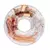 KIT OFFICE PRENDEDORES REDONDO - CLIPES/BINDER/ALFINETE/ELÁSTICO - ROSE GOLD