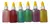 COLA COLORIDA COM GLITTER 25GR C/6 UN - (PASTEL) - comprar online