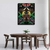 Quadro Decorativo em Canvas Moldura Filete Besouro Colorido Besous - comprar online