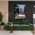Quadro Decorativo em Canvas Moldura Filete Cachoeira Cortina D'Água Jarcoiris na internet
