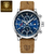 Relógio Masculino Elegante de Couro - Modela Charme