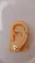 Brinco Piercing Triângulo
