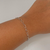 Pulseira Corrente Corações