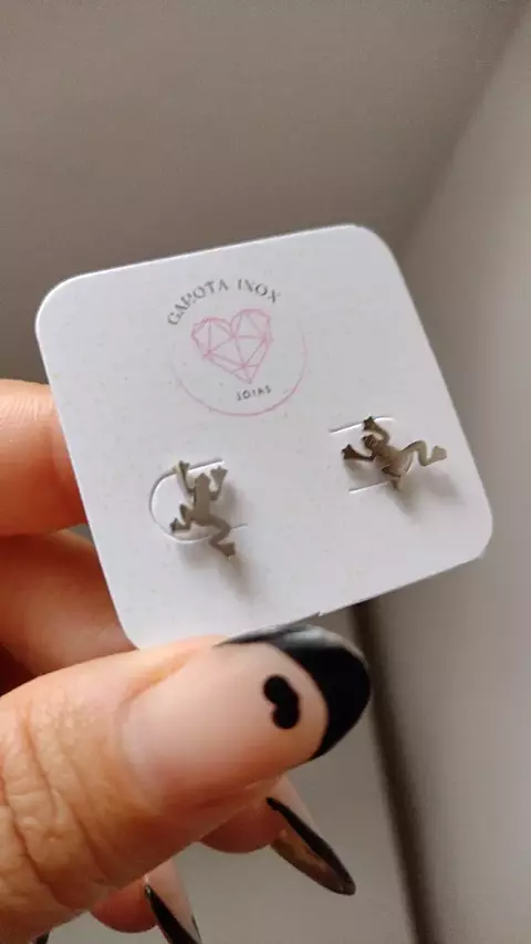 Brincos Sapinhos Importado