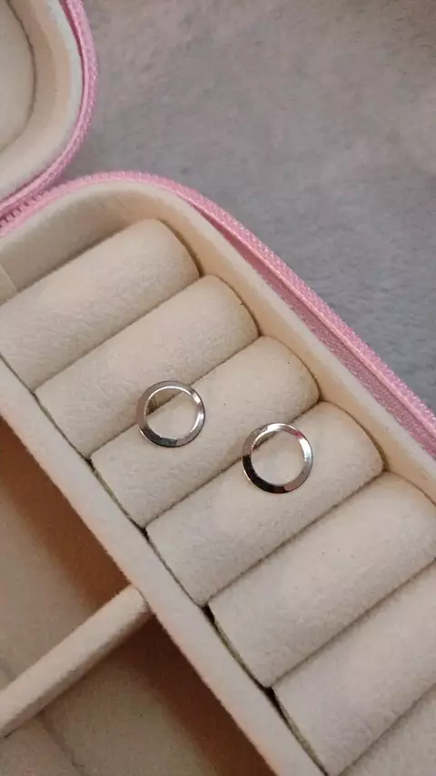 Brincos Círculo Vazado