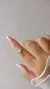 Anel Bolinha Color - Garota Inox