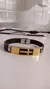 Pulseira Masculina Cruz aço Dourado