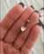 Piercing Umbigo Coração Zircônia Aço Inoxidável