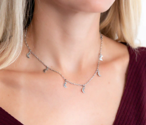 Choker Luas em Aço Inox