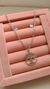 Conjunto Colar Árvore da Vida com Brincos Zircônia