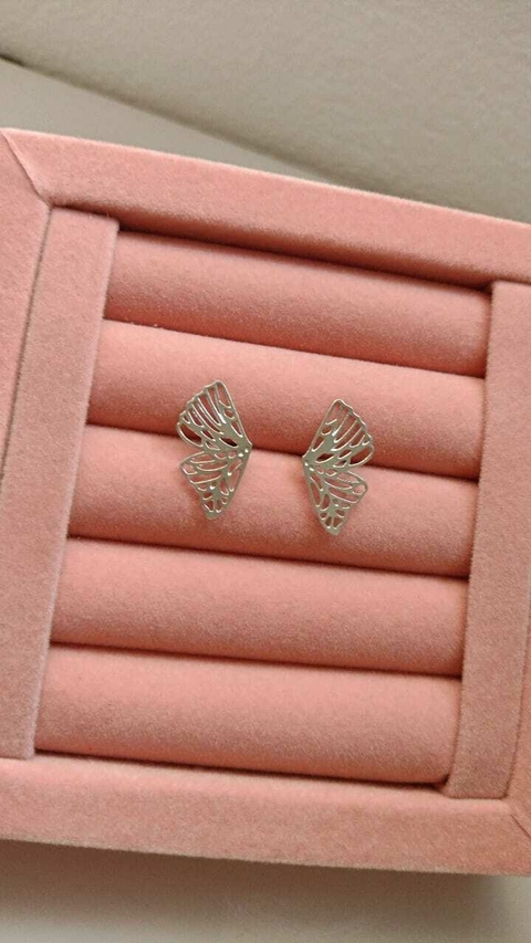 Brinco Asa de Borboleta Vazada