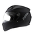 Casco Integral MAC 825 Speed Negro Mate
