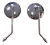 Juego De Espejos Dax 70 Cromados - comprar online